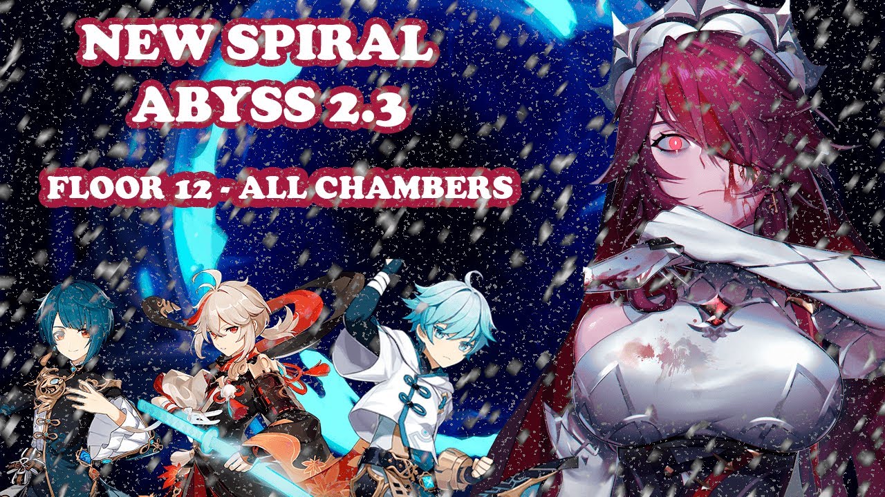NEW Spiral Abyss 2.3 | Rosaria Main DPS (Full  PermaFreeze) - Floor 12 All Chambers