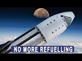 How SpaceX Goes Straight to the Moon Without Refuelling - Never Seen Before!