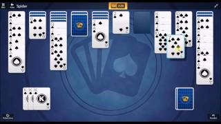 Microsoft Solitaire Collection - Spider February 2 2016