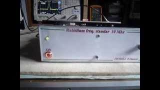 Rubidium frequency standard