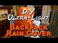 Do It Yourself Backpack Raincover Ultralight Complete Step by Step
