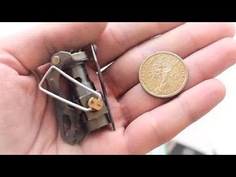 The world’s smallest Titanium Propane Camping Stove BRS-3000. Compact gas stove 2700W - YouTube