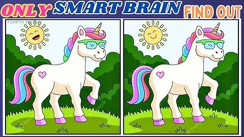 Spot the differences | Only 2% genius find the difference | #find5difference  #funwithpuzzle