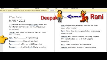 2nd puc english... grammar -(28) Complete the dialogue..4Marks... question...