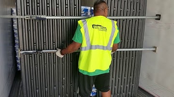 Truck Driving | HOW TO INSTALL LOAD LOCKS/BARS and Securing Your Load