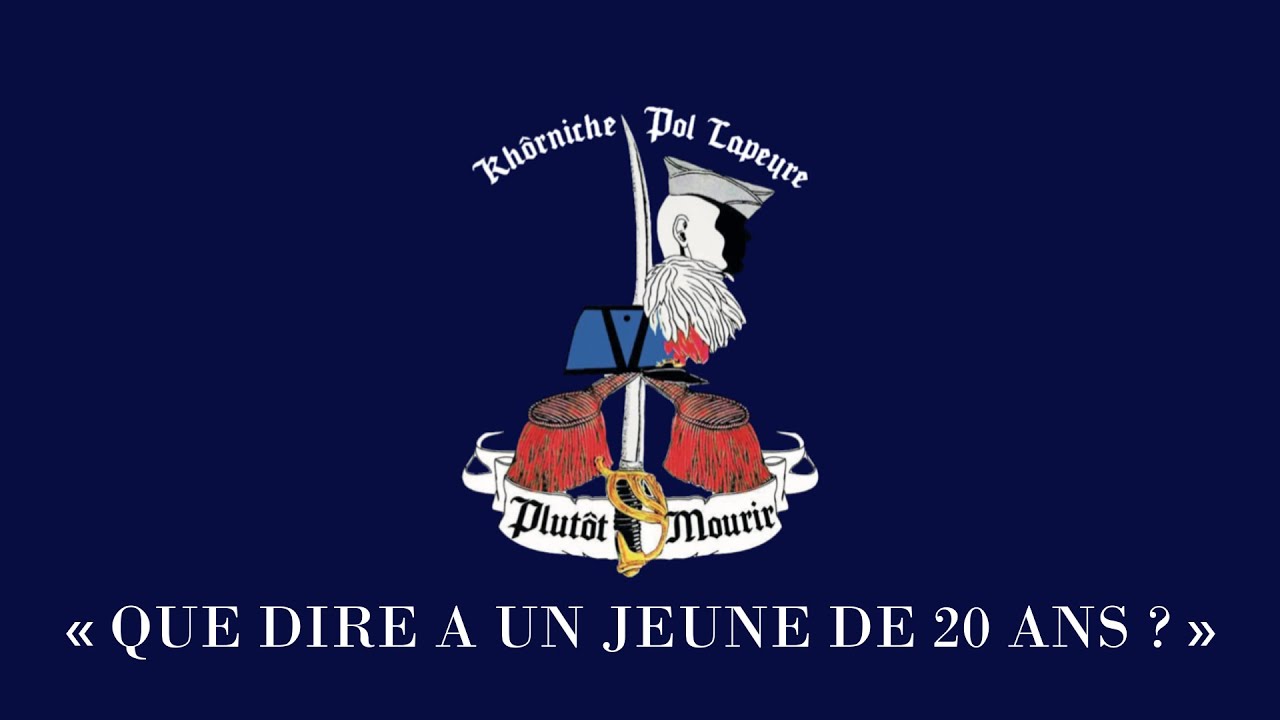 « Que dire à un jeune de 20 ans ? » - Khôrniche Pol Lapeyre