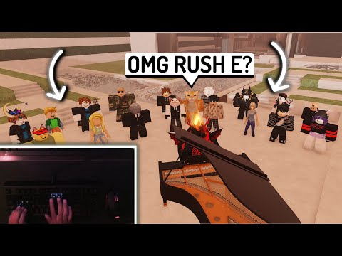 Playing RUSH E on ROBLOX PIANO for Subscribers!