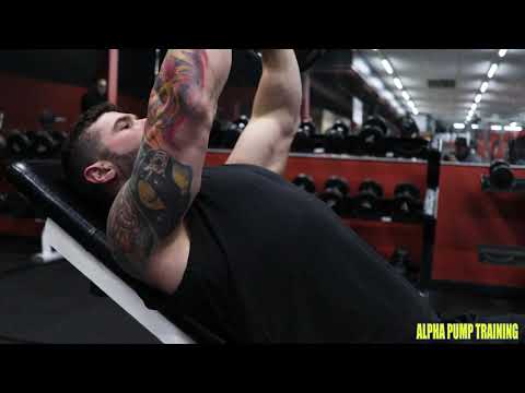 Incline Bench Skull Crushers Close Grip Presses Youtube