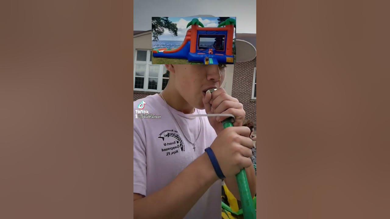 How to blow up a bouncy house Step 1 YouTube