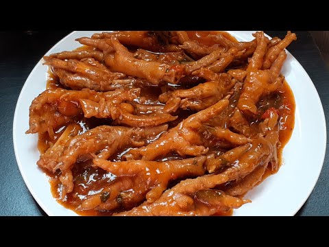 Delicious Chicken Feet Recipe.  How to cook Chicken Feet.  South African Food #CHICKEN FEET