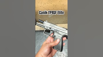 Canik TP9SF Elite 9mm - Range Footage #gunshorts #rangetime #caniktp9