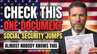 Seniors: Check This ONE Document — Your Social Security Check Could Jump (Almost Nobody Knows This)
