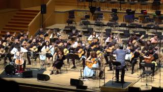 Libertango ( Astor Piazzola ) - 200 Guitars LIVE at Megaron Athens ( 7-3-15 )