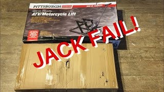 VivoHome Motorcycle Lift Jack from Amazon REVIEW