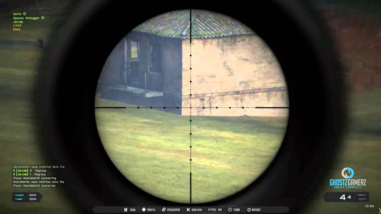Arma 3- Ghostzgamers few snipe kills