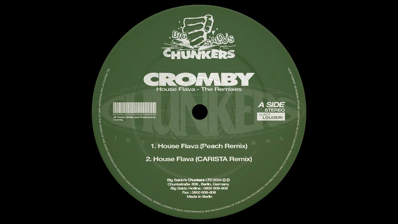 CROMBY - HOUSE FLAVA [PEACH REMIX]