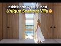 Inside the Most Unique Villa in North Cyprus | Glass Ceiling + Private Pool | Seafront Luxury