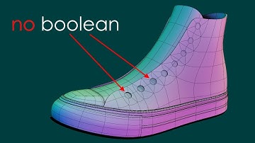 Cut Holes With NO BOOLEAN in Blender (Arijan)