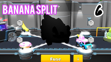 3 in a ROW - Banana Split Fuse Cars - Crash of Cars