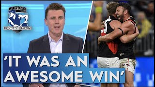 Matthew Lloyd breaks down Essendon's win over West Coast - Sunday Footy Show | Footy on Nine News