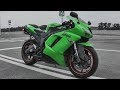 Да мне мамка СПОРТБАЙК купит, если без троек закончу! Тест драйв Kawasaki ZX6R. #Докатились!