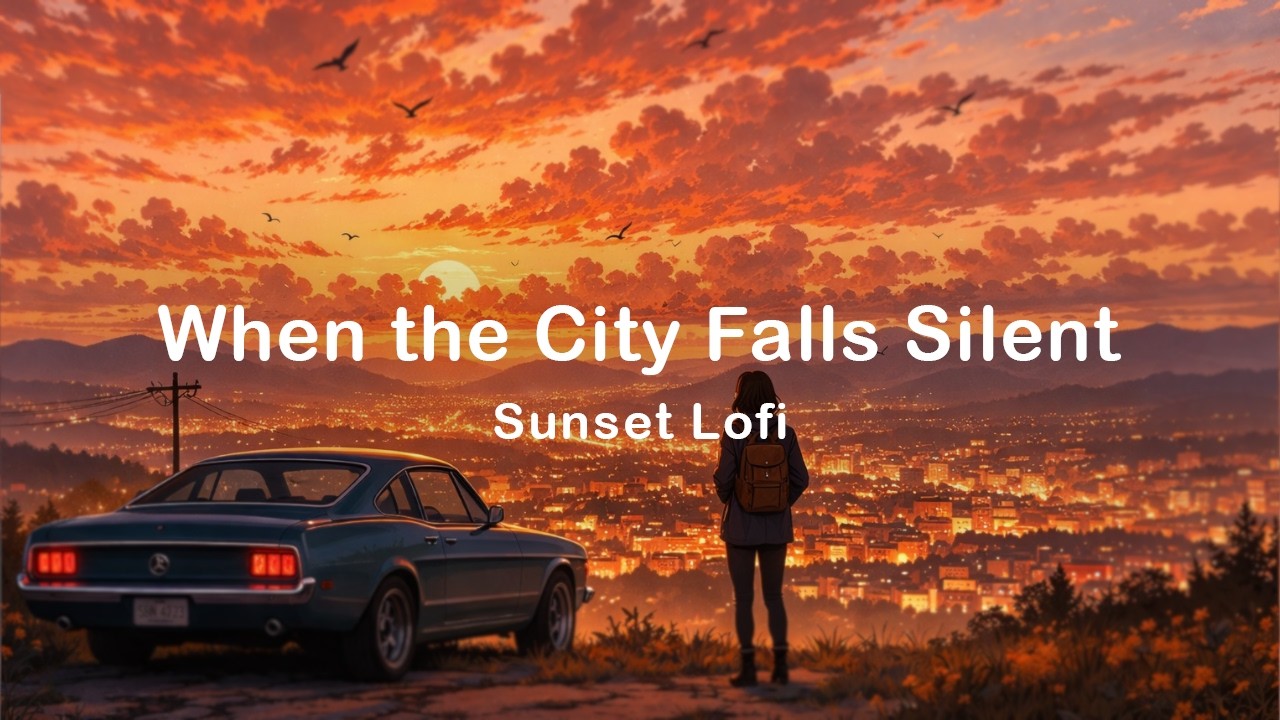 When the City Falls Silent 🌇 Lofi Hip Hop Mix to Calm & Relax