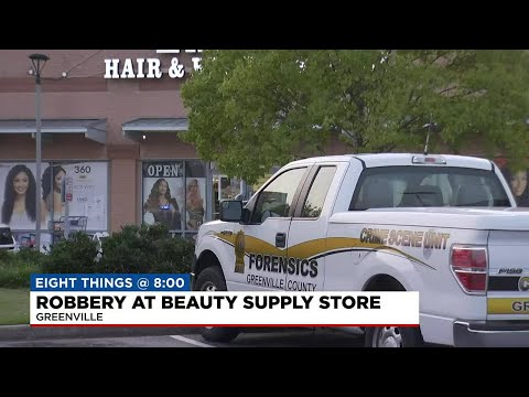 Robbery at beauty supply store