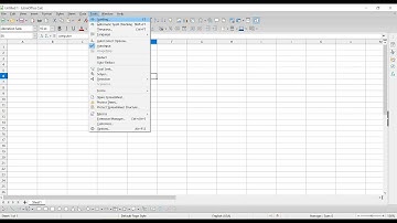 LibreOffice Calc Spreadsheet tutorial Tool menu Part 2 in hindi