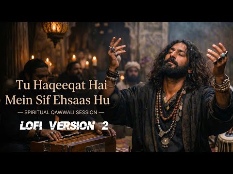 Tu Haqeeqat Hai Mein Sirf Ehsaas Hu (Lofi Version 2 ) | Heart Touching Sufi Qawwali | A-MUSIC HINDI