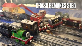 Thomas and friends crash remakes S1E5 (Take along)