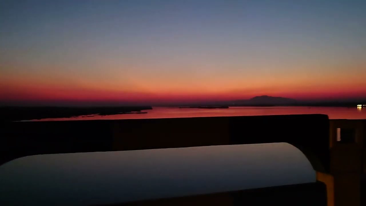 Crossing The Jhelum Bridge At Sunset Punjab Pakistan