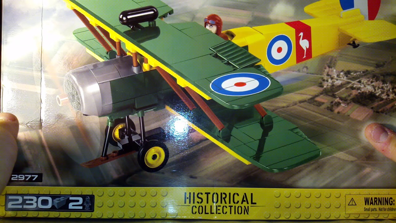 Обзор на два набора от кампании cobi. Гаубица 155мм Schneider, самолёт avro 504k.