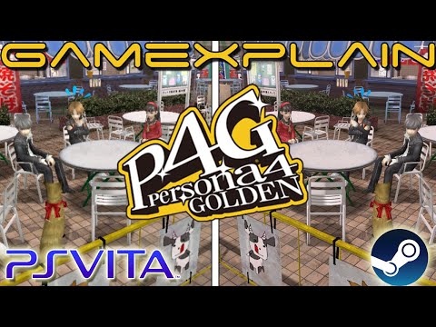 Persona 4 Golden - Graphics Comparison (PC vs. PlayStation Vita)