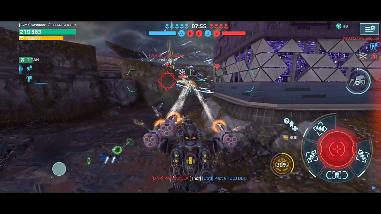 War Robots (Ground Zero) Beacons Captured 