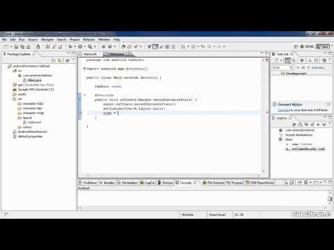 android tabhost (onglets)