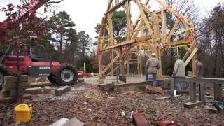 Years of work condensed into 9 minutes. This is the first part of building our timber frame garage/office. When finished, the frame 