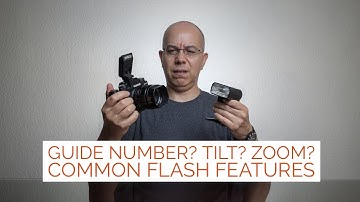 Guide Number? Tilt? Zoom? Common Flash Features Explained