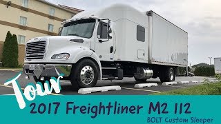 2017 FREIGHTLINER M2 112 BOLT CUSTOM SLEEPER TRUCK TOUR