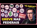 Greve dos servidores nas federais  cortes do ian neves