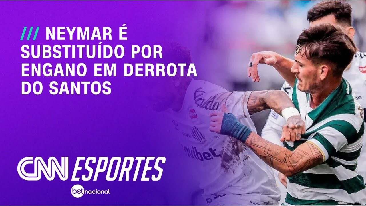 Veja os jogos da rodada do Campeonato Brasileiro; Neymar é substituído por engano | CNN NOVO DIA