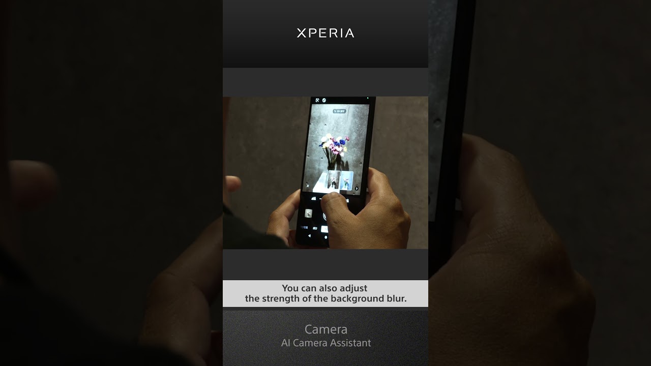 Let creativity flow with AI Camera Assistant on #Xperia1VIII #Shorts 💡