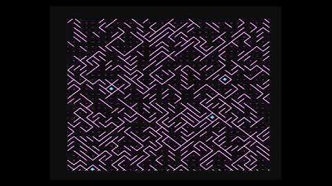 Maze - БК0010 512 bytes intro