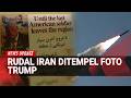 Garda Revolusi Iran Tempel Foto Trump di Rudal: Peringatkan AS Bakal Balas dengan Kekuatan Mematikan