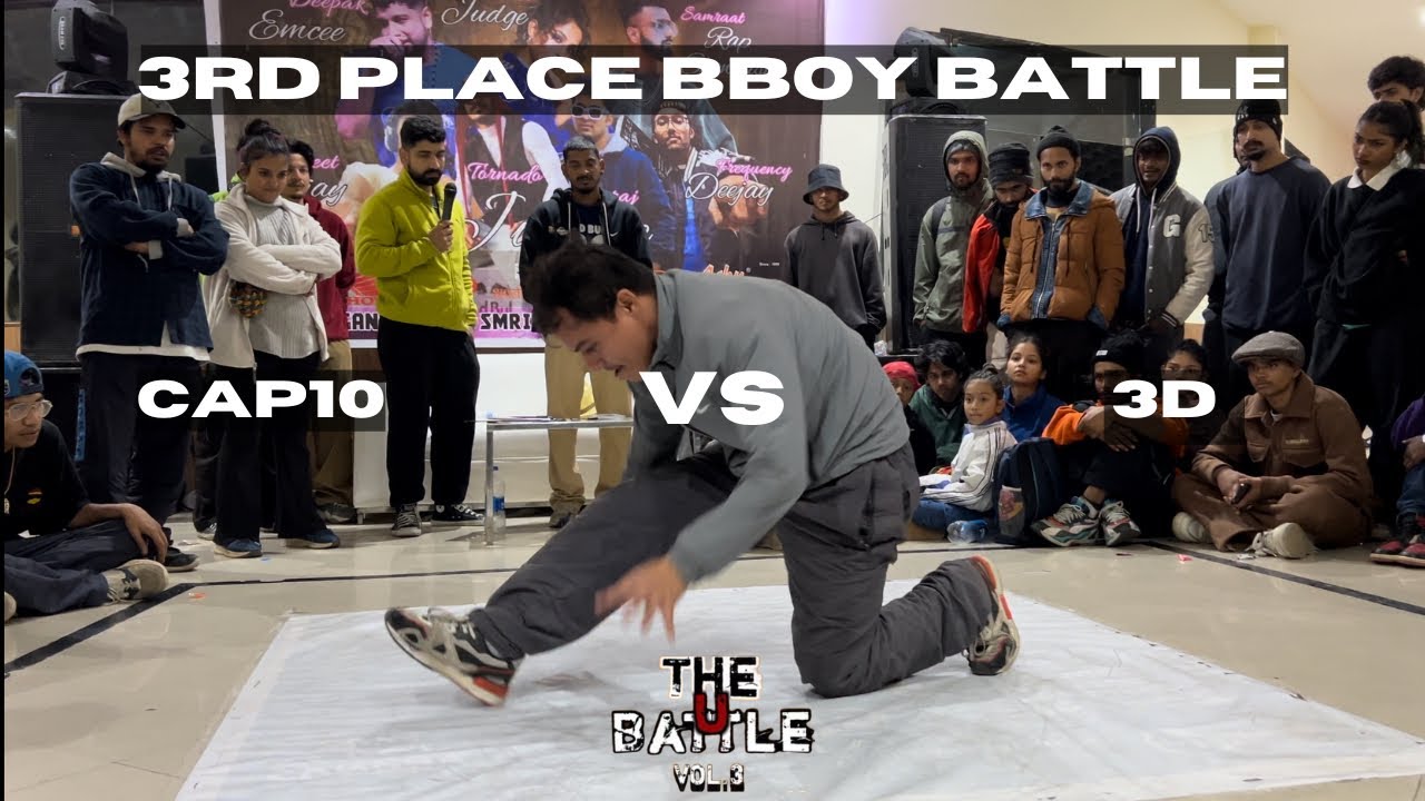 [3RD PLACE BBOY BATTLE] CAP10 VS 3D | The U Battle Vol.3 | breakTV.