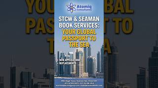 Seaman Book • CDC • STCW • COC Endorsement | Dubai Maritime Experts 🚢 Services in Dubai UAE | #cdc
