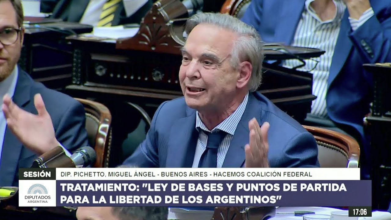 Diputado Pichetto, Miguel Ángel - HCF - Continuación de Sesión - 02-02-2024