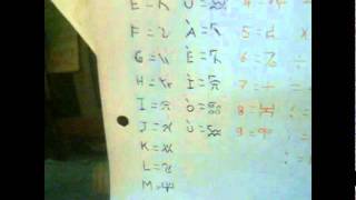 Alien Writing-1