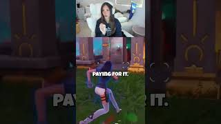 Madison Beer had to PAY for her own Fortnite bundle… 😭 #madisonbeer #fortnite