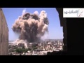 لحظة تفجير مقرات نظام الأسد