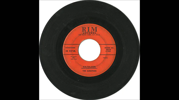 Adelphies - Kathleen - Late 50's Doo Wop Rocker